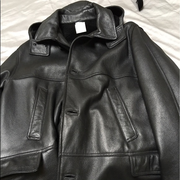 Gruppo shearling hooded coat - Picture 2 of 4